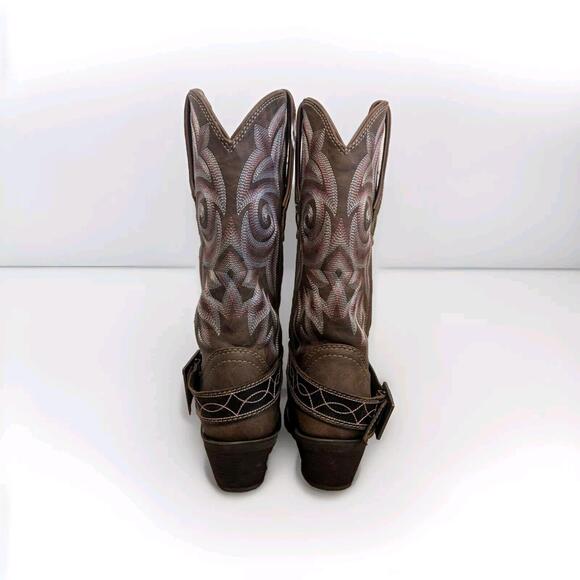 CRUSH™ BY DURANGO® WOMEN’S SEPIA BLUSH WESTERN BOOTS DRD0438/Size 6 - Picture 4 of 10